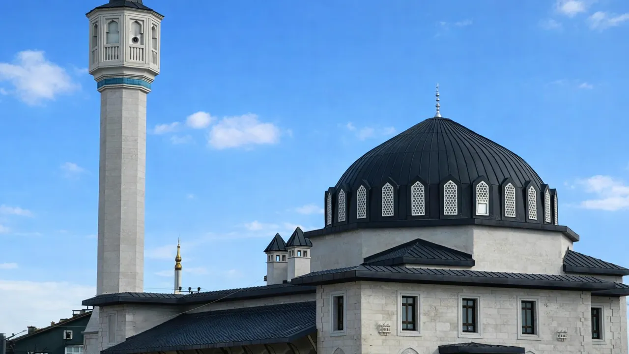 kasikci ali riza konevi camii ibadete acildi