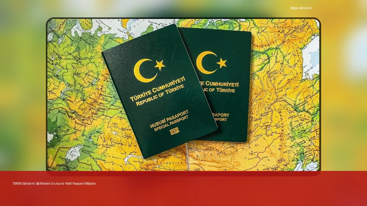 meslek grubuna yesil pasaport